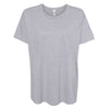 Next Level Women's Heather Grey Ideal Flow Tee