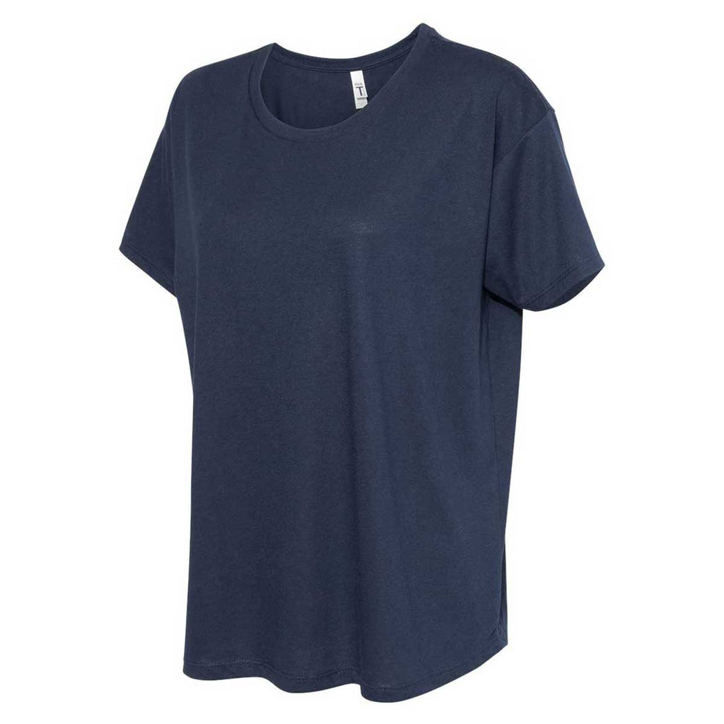 Next Level Women's Midnight Navy Ideal Flow Tee