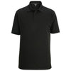 Edwards Men's Black Airgrid Snag-Proof Mesh Polo