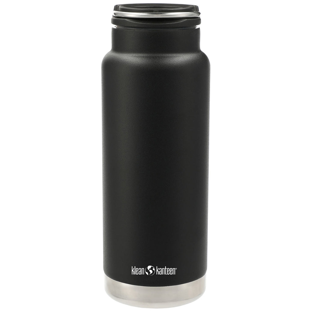 Klean Kanteen Black Eco TKWide 32oz Bottle with Loop Cap