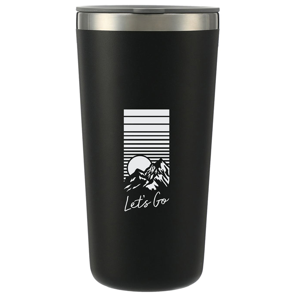 Hydro Flask Black All Around Tumbler 20oz