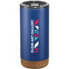 Leed's Navy Valhalla Copper Vacuum Tumbler with Cork 16oz