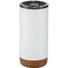 Leed's White Valhalla Copper Vacuum Tumbler with Cork 16oz