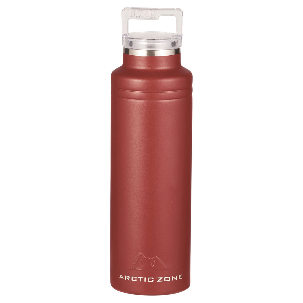 Arctic Zone Brick Red Titan Thermal HP Copper Bottle 20oz