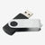 Leed's Black Rotate Flash Drive 2GB