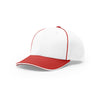 Richardson White/Red On-Field Combination Pulse SportMesh R-Flex Cap