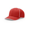 Richardson Red/White On-Field Contrasting Pulse SportMesh R-Flex Cap