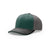 Richardson Dark Green/Charcoal/Black On-Field Tri-Color Pulse SportMesh R-Flex Cap