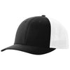 Richardson Black/White Split Hood River Cap