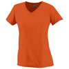 Augusta Sportswear Women's Orange Wicking-T-Shirt