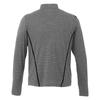 Elevate Men's Heather Charcoal/Black Dege Eco Knit Half Zip