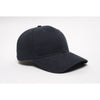 Pacific Headwear Navy Heavyweight Velcro Adjustable Cotton Duck Cap