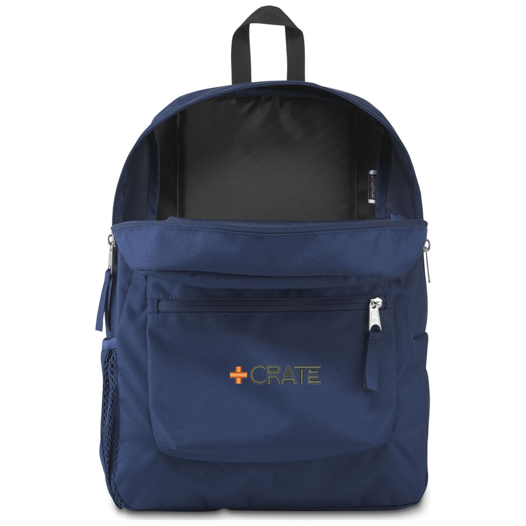 JanSport Navy Crosstown 15" Computer Backpack