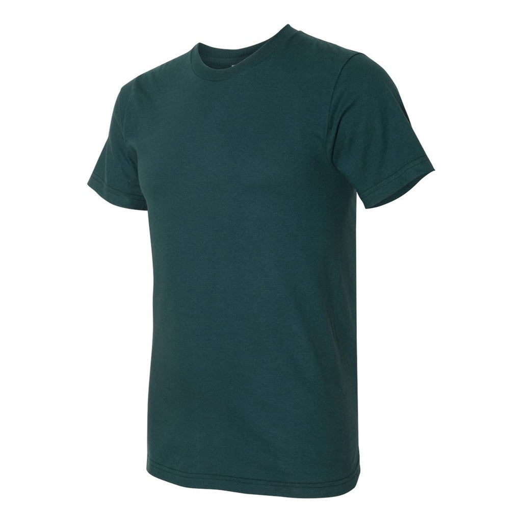 American Apparel Unisex Forest Fine Jersey Short Sleeve T-Shirt