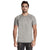 Next Level Men's Heather Grey Mock Twist Short-Sleeve Raglan T-Shirt