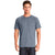 Next Level Men's Indigo Mock Twist Short-Sleeve Raglan T-Shirt