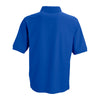 Vantage Men's Royal Soft-Blend Double-Tuck Pique Polo