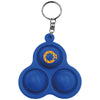 Universal Source Blue Pop 3 Bubbles Keychain