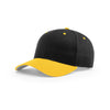 Richardson Black/Gold On-Field Combination Pro Twill Snapback