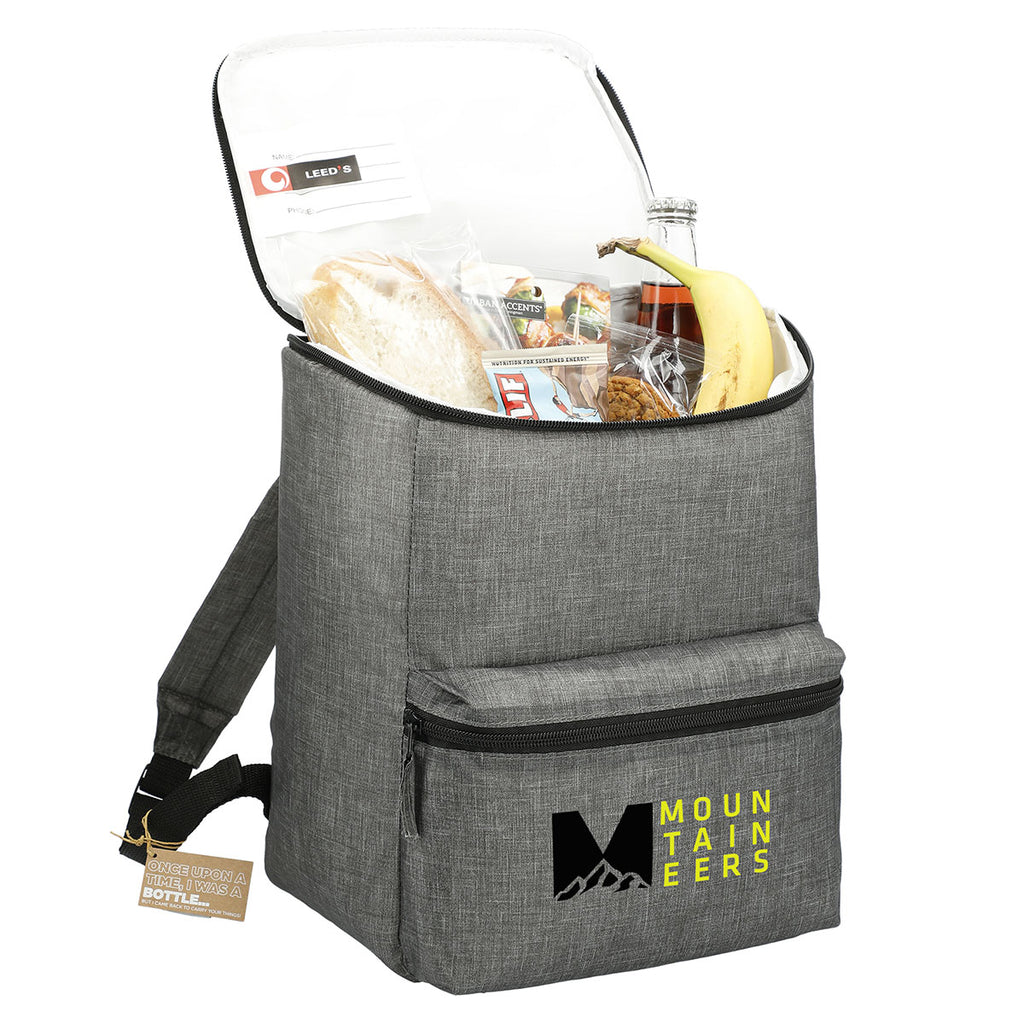 Leed's Charcoal Excursion Recycled Backpack Cooler