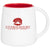 ETS Red 11 oz Belize Ceramic Mug