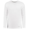 Holloway Men's White Electrify Coolcore Long Sleeve Tee