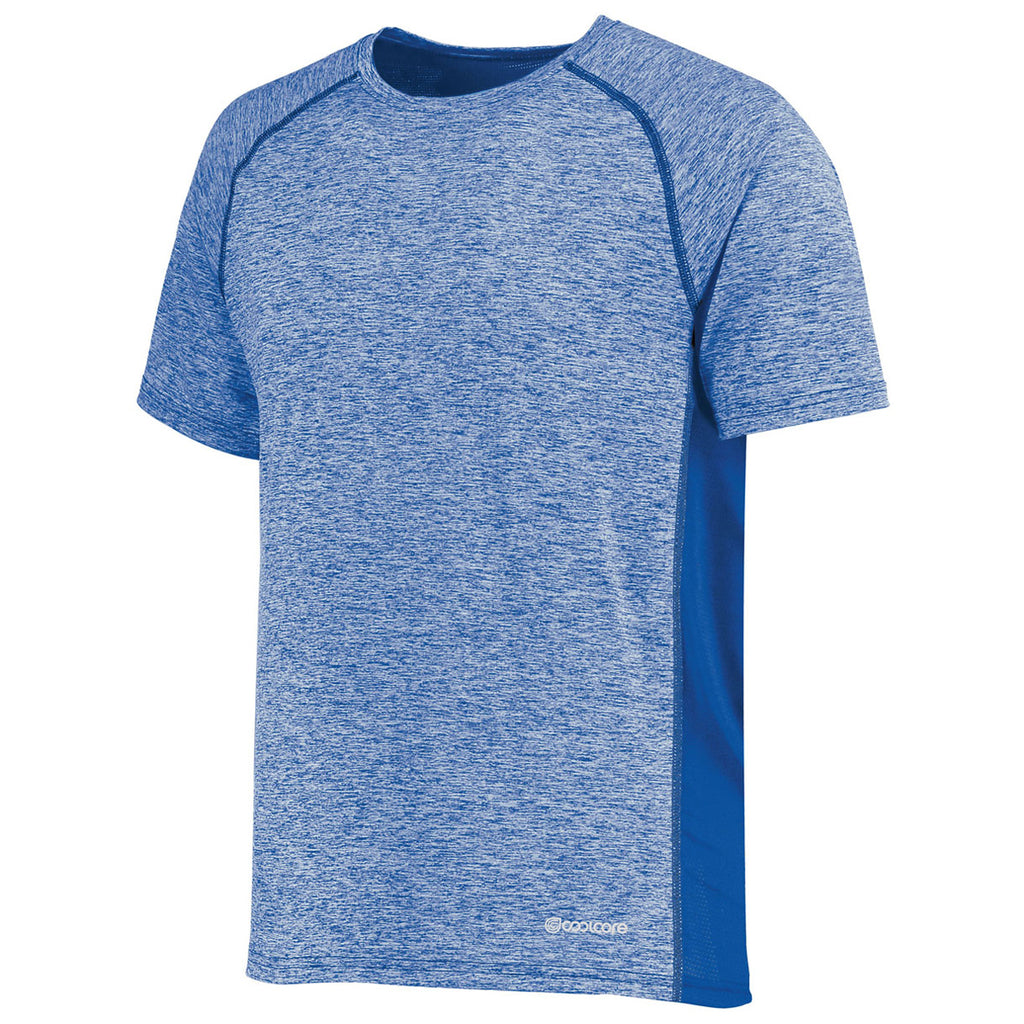 Holloway Men's Royal Heather Electrify Coolcore Tee