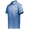 Holloway Men's Royal Heather Electrify Coolcore Polo