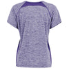 Holloway Women's Purple Heather Electrify Coolcore Tee