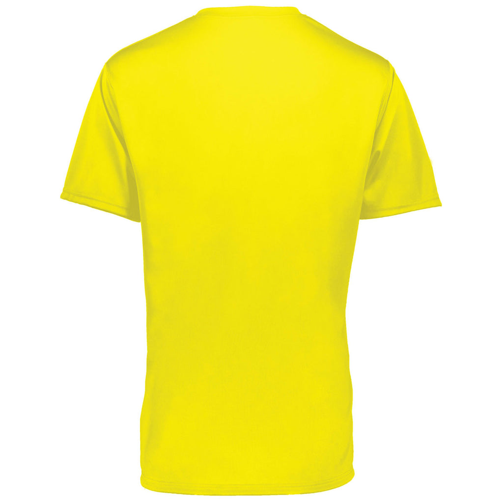 Holloway Men's Electric Yellow Momentum Tee