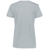 Holloway Women's Silver Momentum Tee