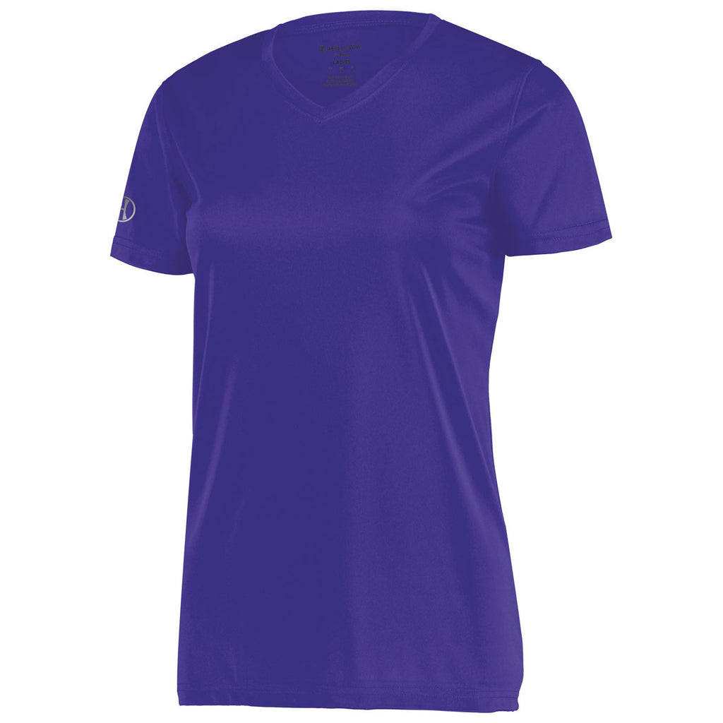 Holloway Women's Purple Momentum Tee