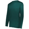 Holloway Men's Dark Green Momentum Long Sleeve Tee