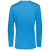 Holloway Men's Power Blue Momentum Long Sleeve Tee