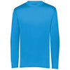 Holloway Men's Power Blue Momentum Long Sleeve Tee