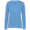 Holloway Women's Columbia Blue Momentum Long Sleeve Tee