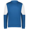 Holloway Men's Royal/White Momentum Team Fleece Crew