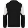 Holloway Men's Black/White Momentum Team Fleece Crew