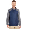 Holloway Men's Carbon Print/Navy Raider Pullover