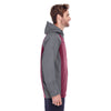 Holloway Men's Carbon Print/Maroon Raider Soft Shell Jacket