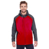 Holloway Men's Carbon Print/Scarlet Raider Soft Shell Jacket