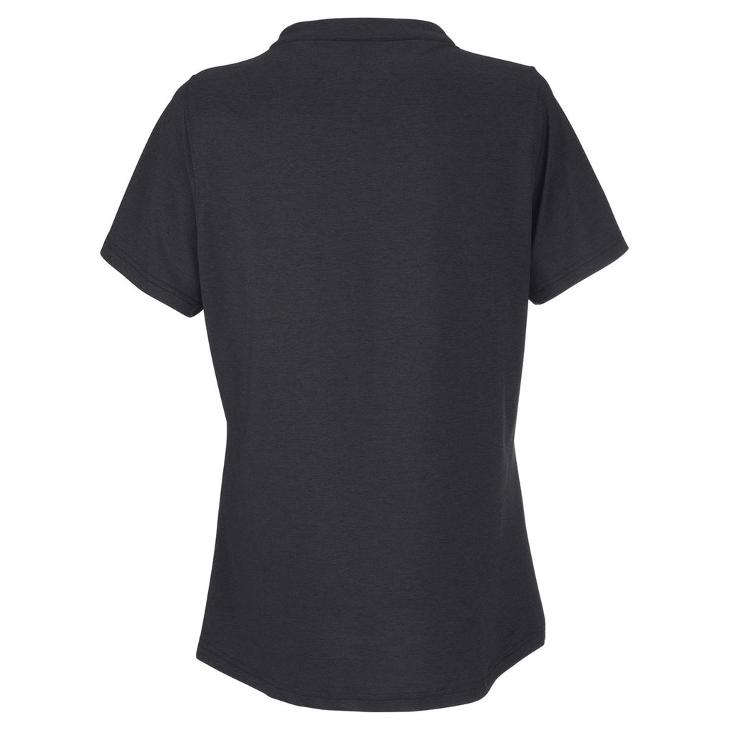 Vantage Women's Black Pro Signature Polo