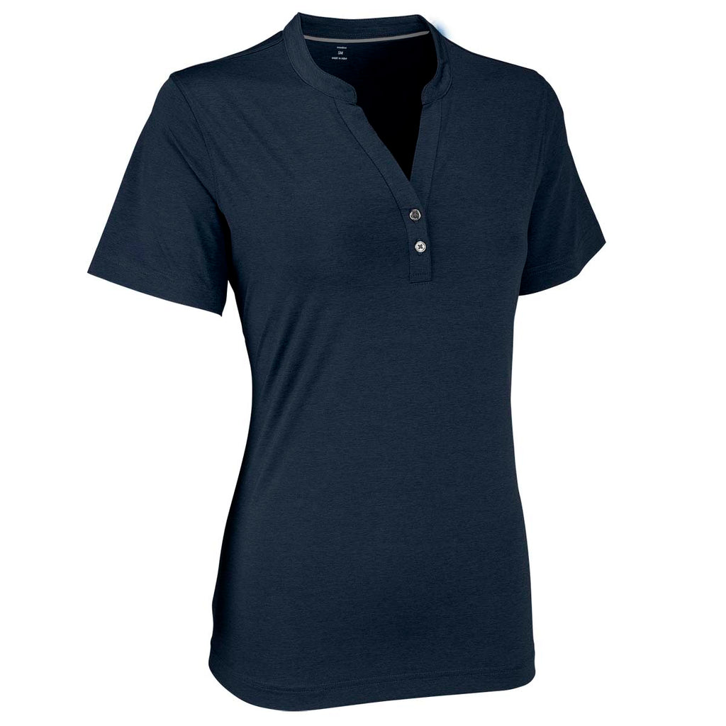 Vansport Women's Navy Pro Boca Polo