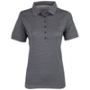 Vansport Women's Black/Grey Pro Eagle Polo