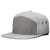 Richardson Charcoal/Heather Grey 7 Panel Twill Strapback