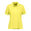 Vansport Women's Sunburst Omega Solid Mesh Tech Polo