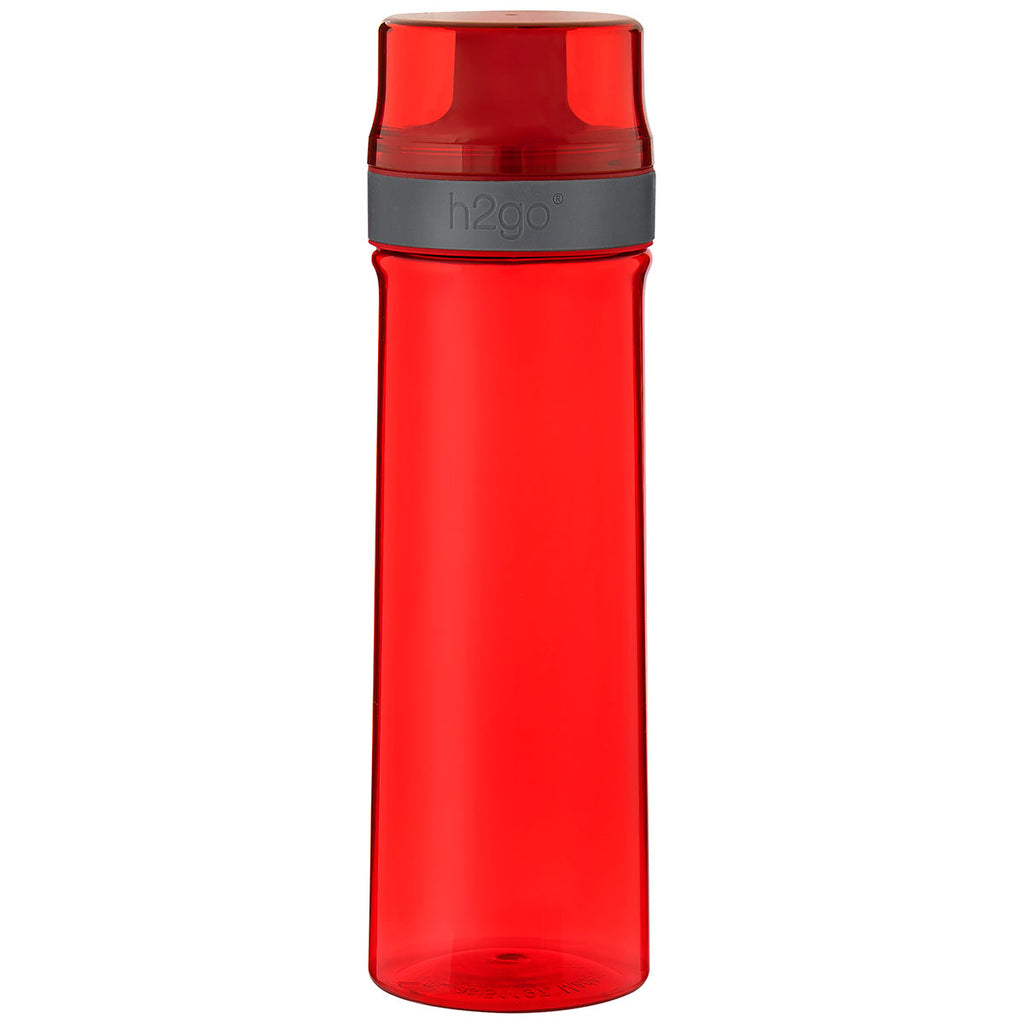 H2Go Red 25 oz Axis Bottle