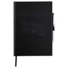 JournalBook Black Executive Large Bound Notebook (pen not included)