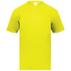 Augusta Sportswear Men's Safety Yellow Attain Wicking Short-Sleeve T-Shirt