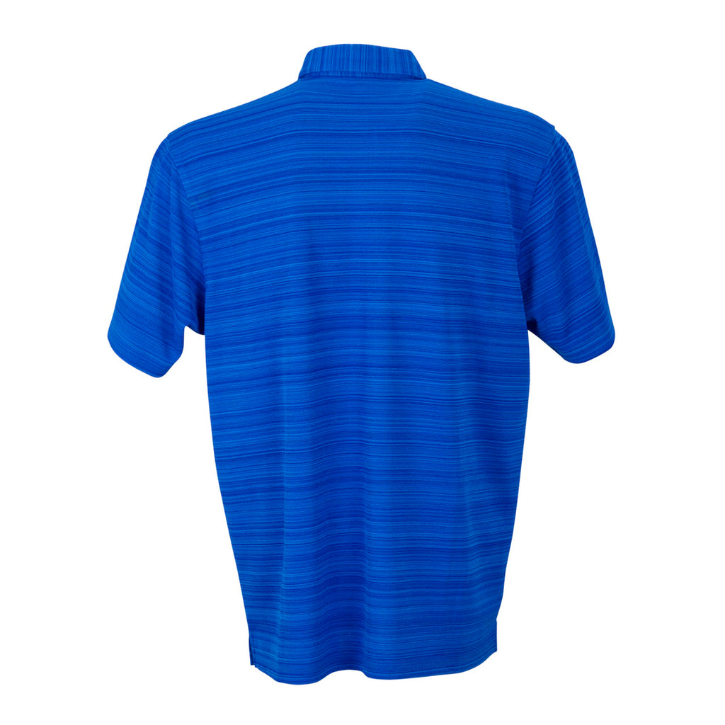 Vansport Men's Electric Blue Strata Textured Polo